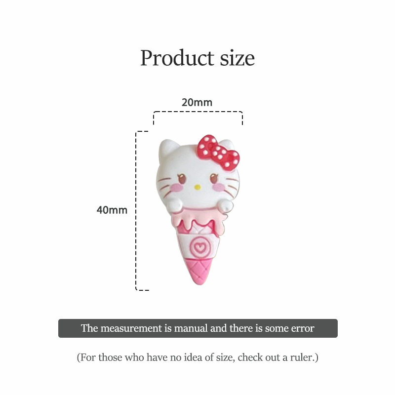 🍒🍒CHERRYKOKO Kẹp Tóc Hình Que Kem Sanrio Dễ Thương Cho Bé Gái