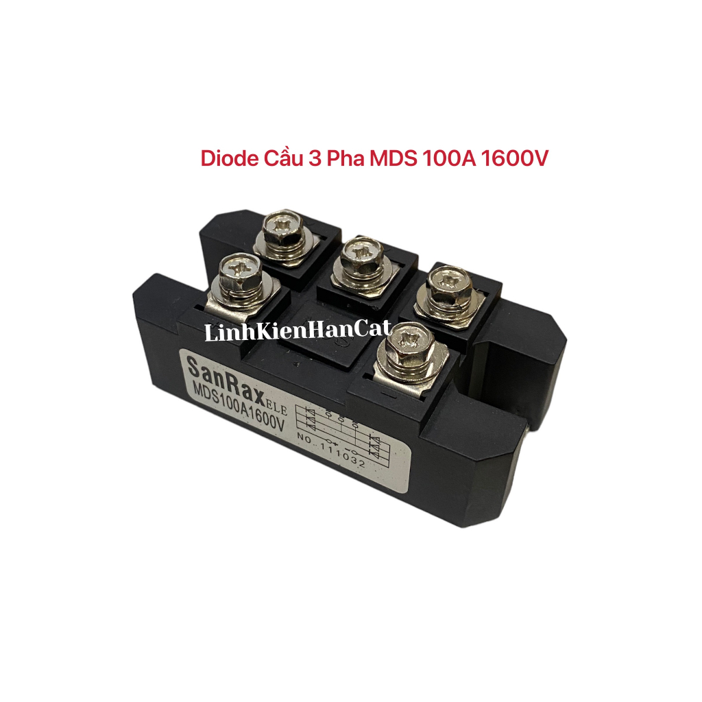 Diode Cầu 3 Pha MDS 100A 1600V