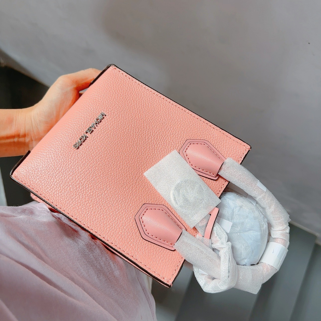 Michael Kors - Túi MK Mercer Extra-Small - Màu hồng đào