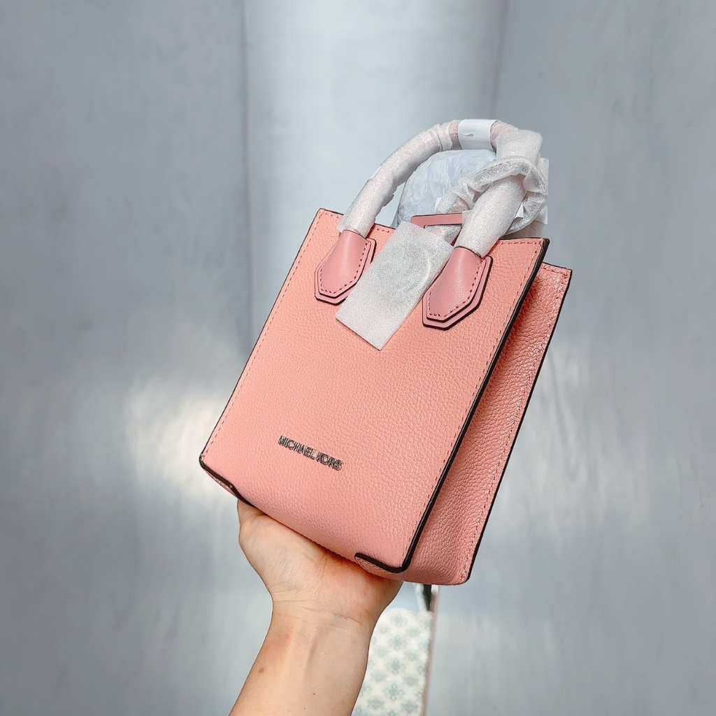 Michael Kors - Túi MK Mercer Extra-Small - Màu hồng đào