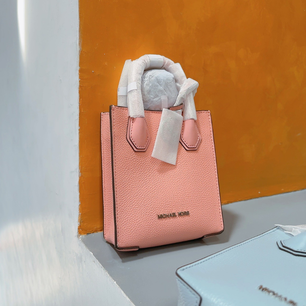 Michael Kors - Túi MK Mercer Extra-Small - Màu hồng đào