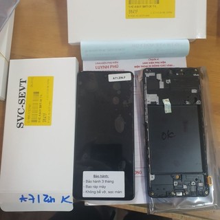 Màn hình samsung A71 zin khung,màn oled 2ic