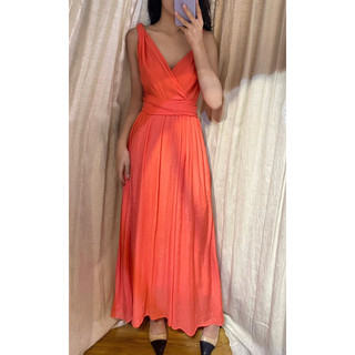 Nala Dress - Đầm 2 dây cổ tim thắt nơ eo E29