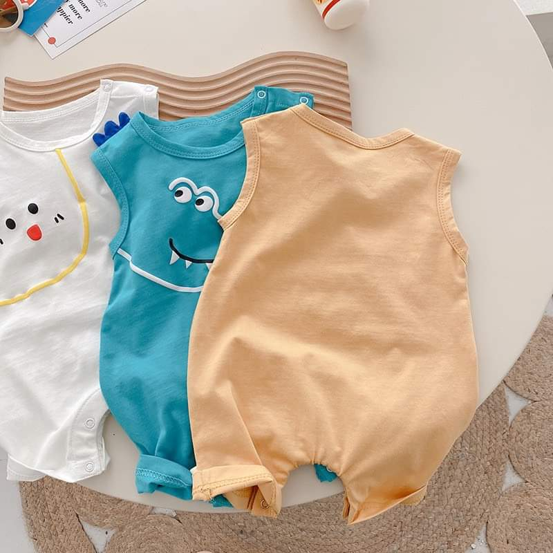 Bộ Body Cho Bé Xuất Dư - Cotton co giãn mềm mát