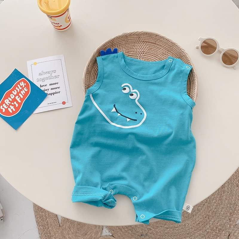 Bộ Body Cho Bé Xuất Dư - Cotton co giãn mềm mát