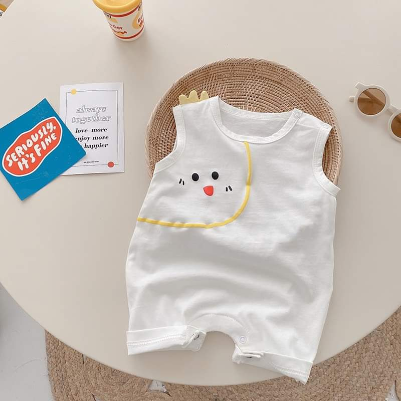 Bộ Body Cho Bé Xuất Dư - Cotton co giãn mềm mát