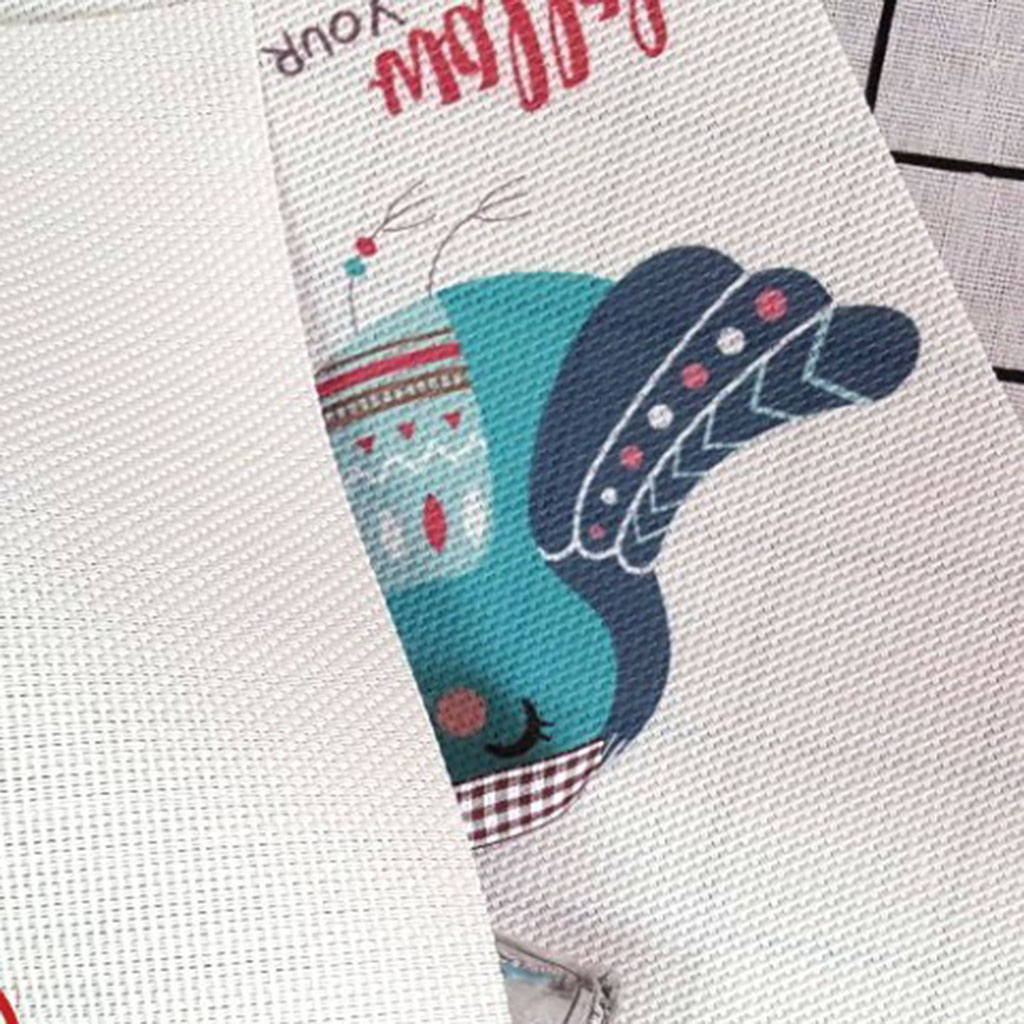 Tấm lót bàn ăn cách nhiệt họa tiết hoạt hình 30x45cm Nhà Xinh Decor miếng lót chén dĩa bàn ăn
