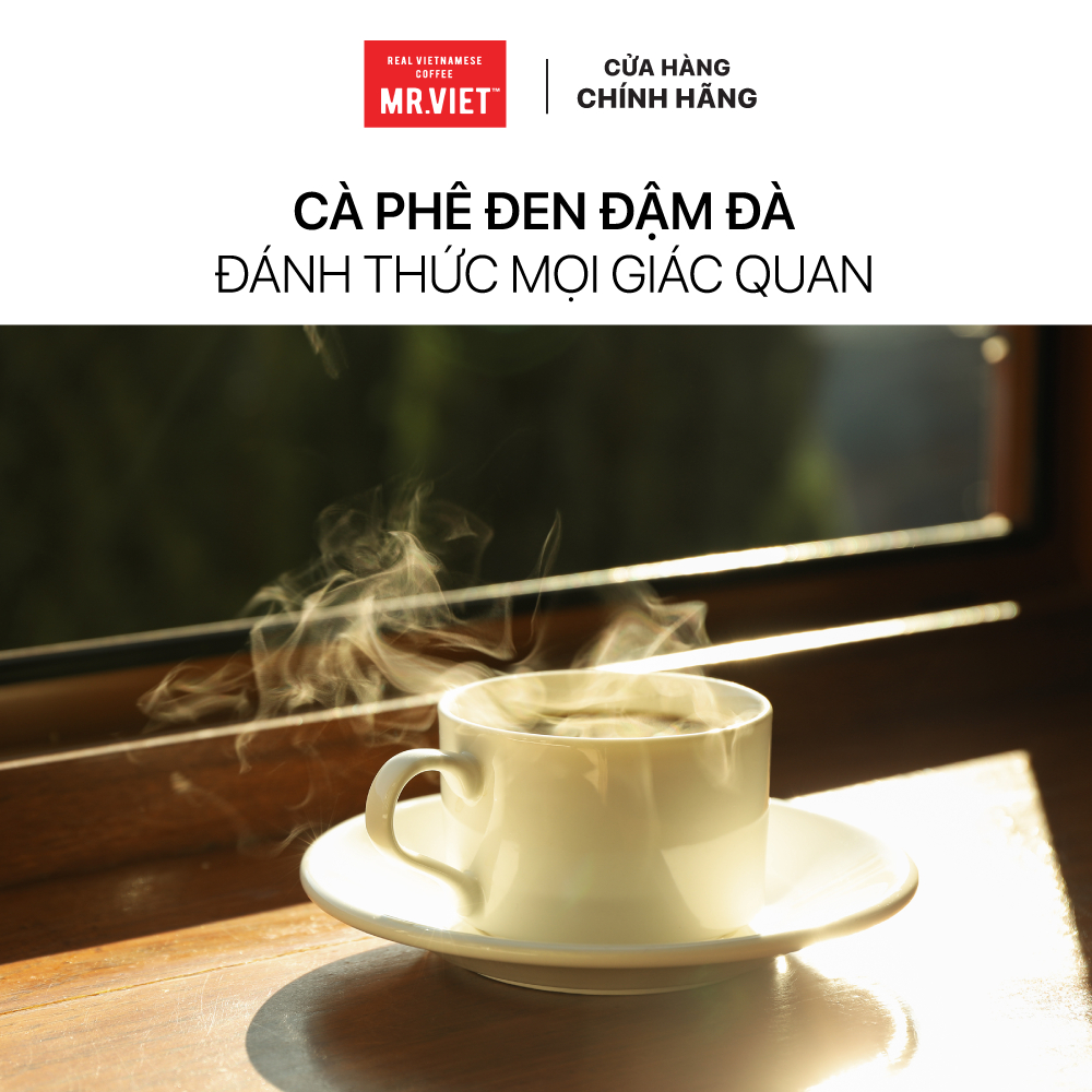 Cà phê hòa tan, cà phê đen Americano vị đậm đà - MR.VIET Coffee