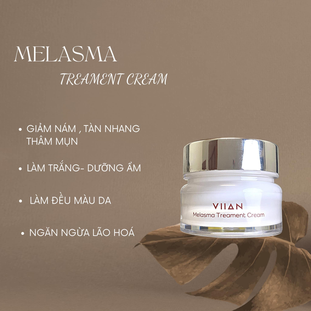 Combo Nám Da Dầu Nia20% - Kem Nám Melasma VIIAN
