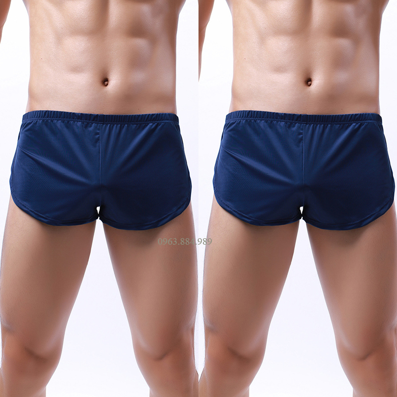Quần  ngủ cho anh em SX.01 chất thun lạnh thiết kế xẻ tà cao, thoải mái cho anh em khi ngủ