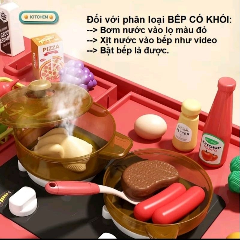 Bộ đồ chơi nấu ăn cho bé