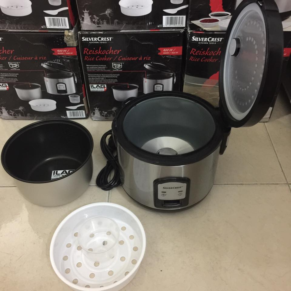 NỒI CƠM ĐIỆN SILVERCREST 1L ,BẢO HÀNH 12 THÁNG