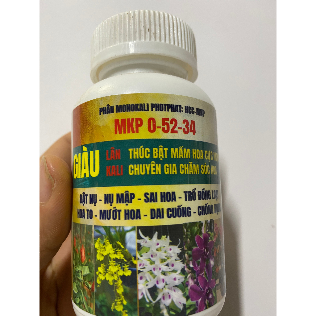 Giàu Lân Kali thúc bật mầm hoa cực mạnh MPK 0-52-34 Chuyên gia chăm sóc hoa