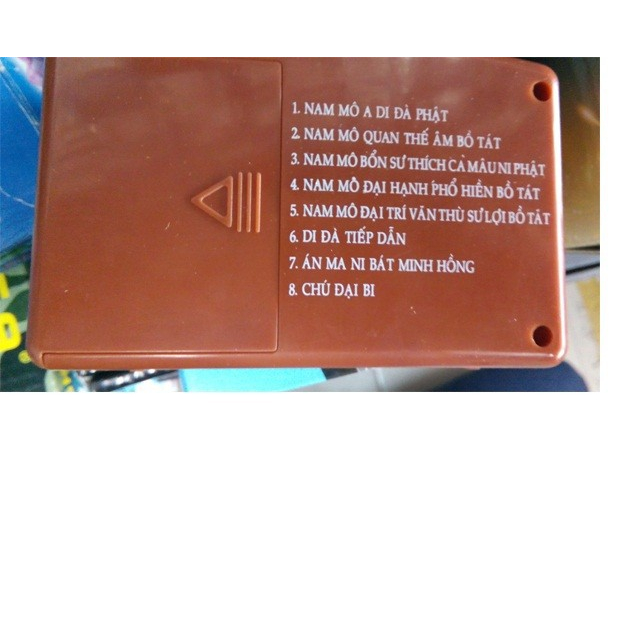 Máy Niệm Phật Hoa Sen 8 Bài - Máy Niệm A Di Đà 8 Bài, Máy Niệm Phật 8 Bài