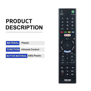 Điều khiển tivi Sony - Remote tivi Sony Smart Wifi hàng chuẩn loại 1