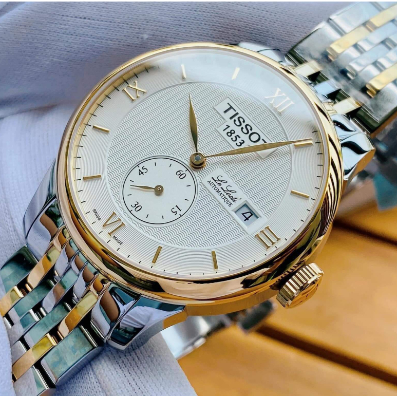 Đồng hồ nam Tisott máy cơ Automatic  - Dây thép, mặt Shapphire chống xước, chống nước  5AT