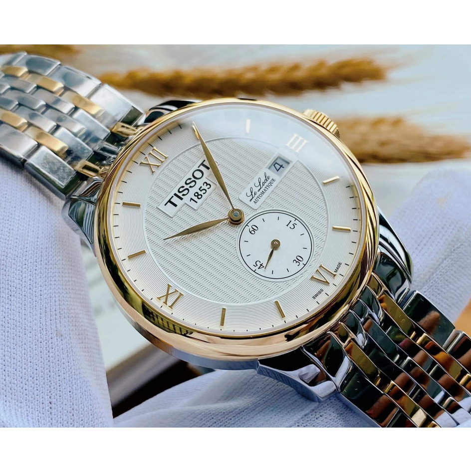 Đồng hồ nam Tisott máy cơ Automatic  - Dây thép, mặt Shapphire chống xước, chống nước  5AT