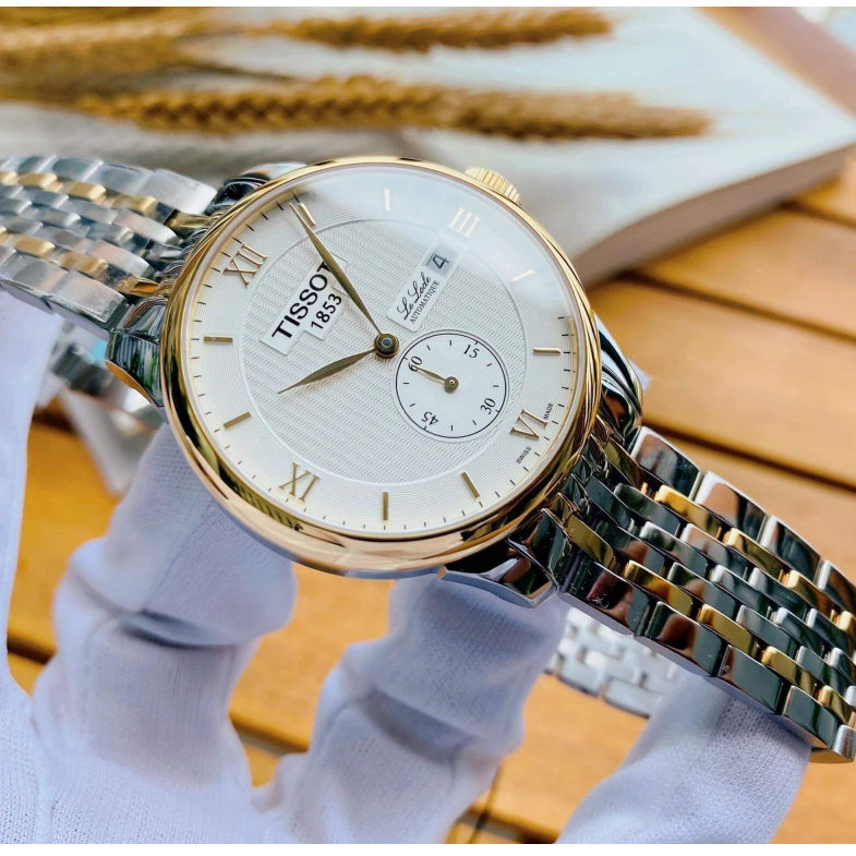 Đồng hồ nam Tisott máy cơ Automatic  - Dây thép, mặt Shapphire chống xước, chống nước  5AT