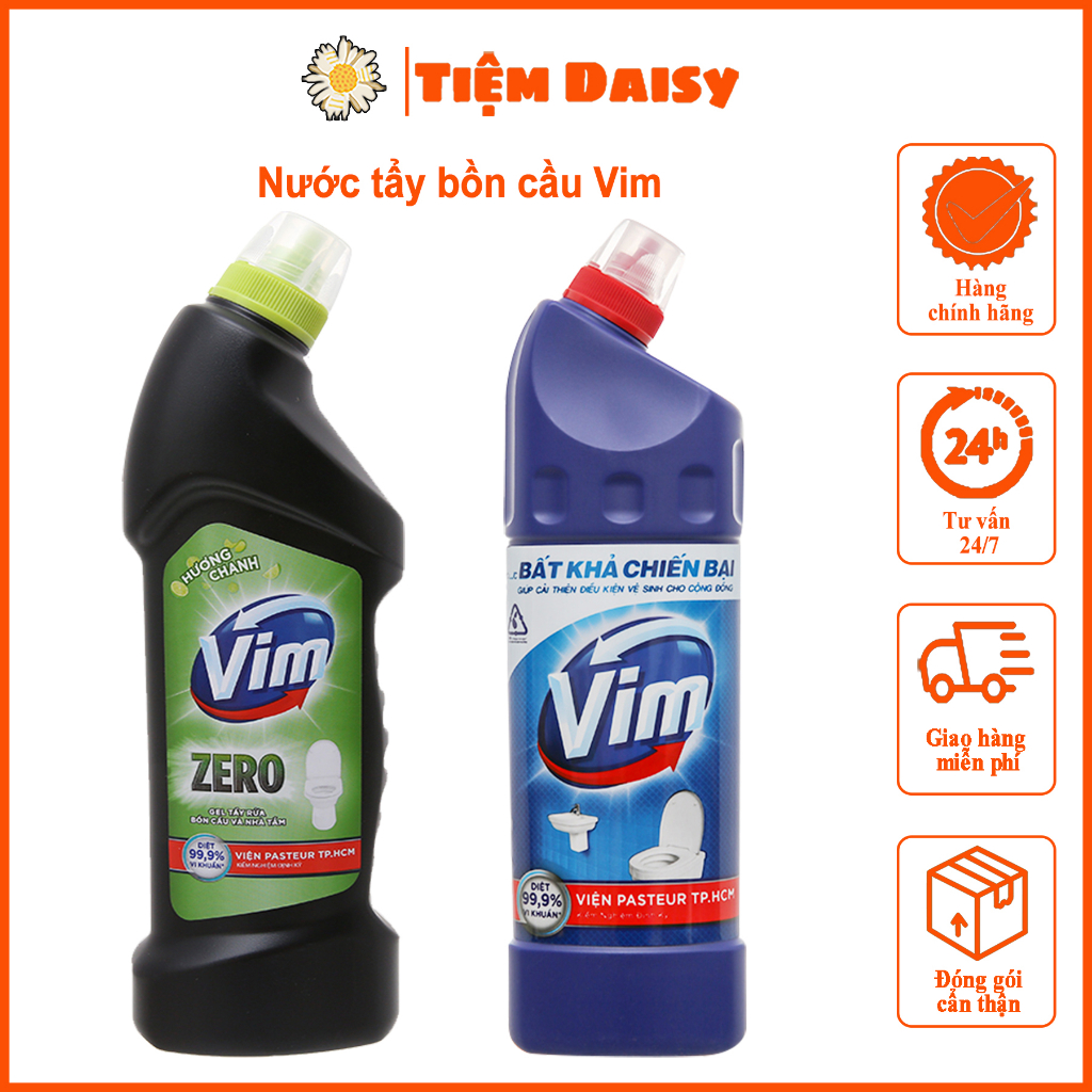 Nước tẩy bồn cầu Vim diệt khuẩn