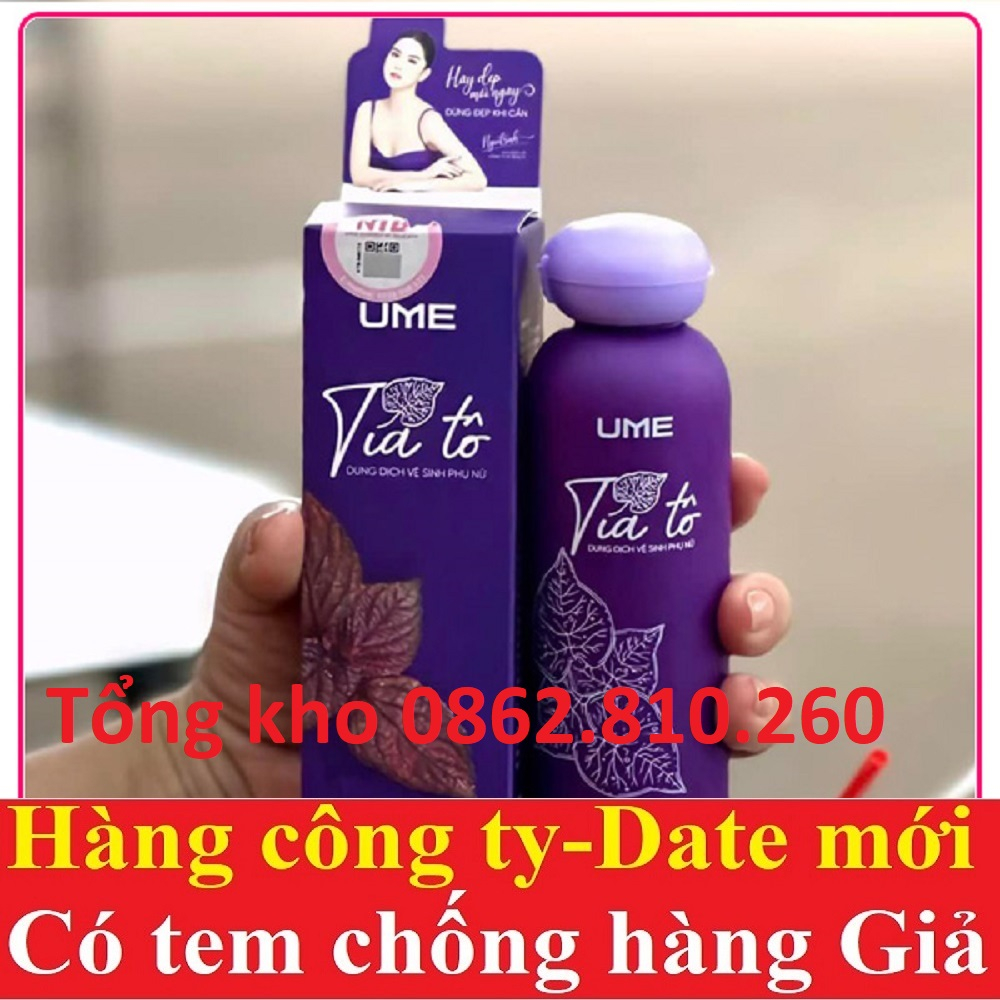 Dung dịch vệ sinh phụ nữ tía tô ume ngọc trinh 150ML, se khít làm sạch và hồng cô bé hương nước hoa thơm tự nhiên