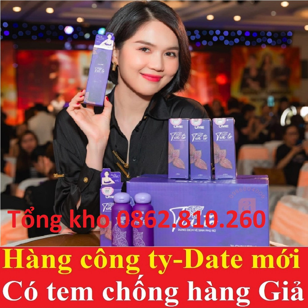 Dung dịch vệ sinh phụ nữ tía tô ume ngọc trinh 150ML, se khít làm sạch và hồng cô bé hương nước hoa thơm tự nhiên