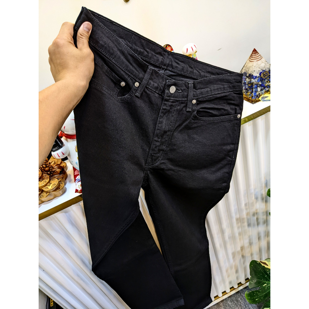 Quần jeans levis nam màu đen