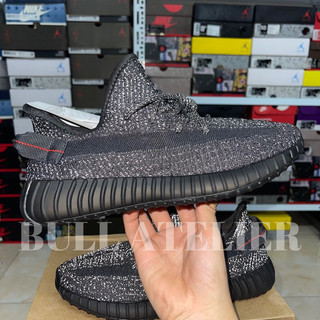 Giày yeezy boost 350 v2 ' static black' | high quality