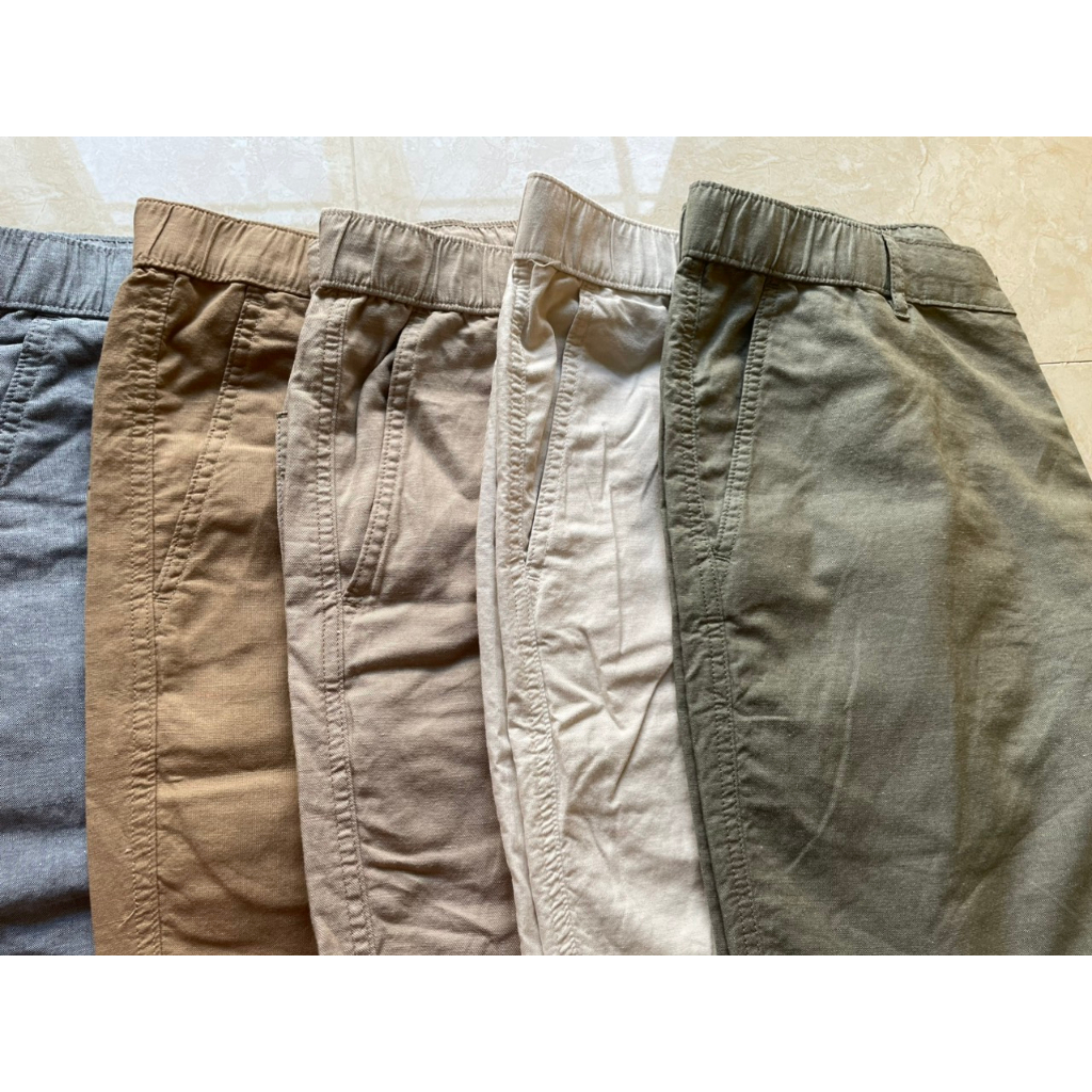 Short nam U.N.I linen xuất dư