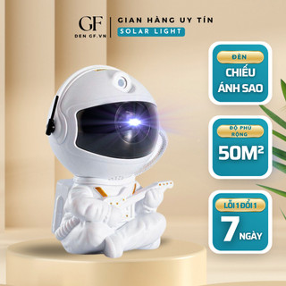 Đèn chiếu sao mô hình phi hành gia đèn chiếu bầu trời sao nhiều màu trang trí Đèn ngủ nhiều màu sắc
