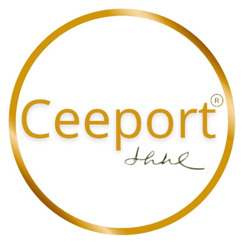 72 LOGO THANH TẨY CEEPORT VÀNG  - 72 STICKER LOGO CEEPORT HO'OPONOPONO