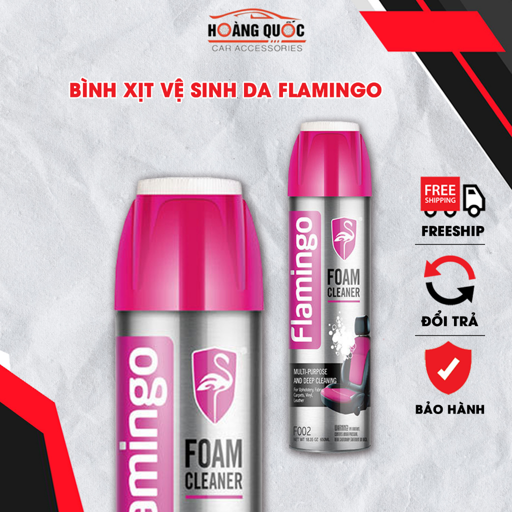 Bình Xịt Tẩy, Bình Tẩy Đa Năng Dạng Bọt Flamingo F002 650ml - Vệ Sinh