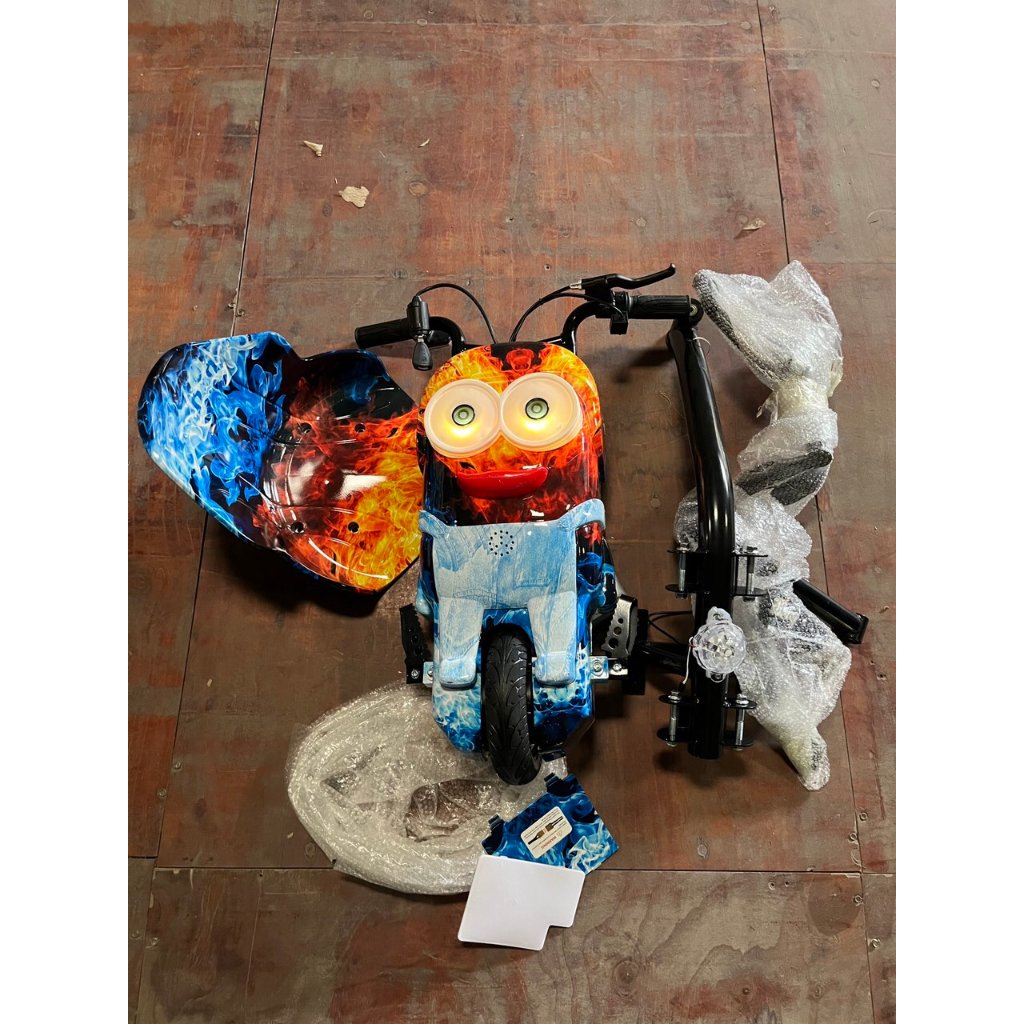 Drift Minion khung tròn có giảm sóc cực xịn