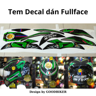 Tem  BMW dán Mũ Bảo hiểm Fullface
