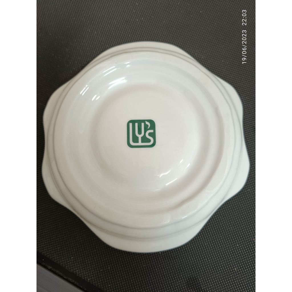 Khay pha mầu bằng sứ xịn