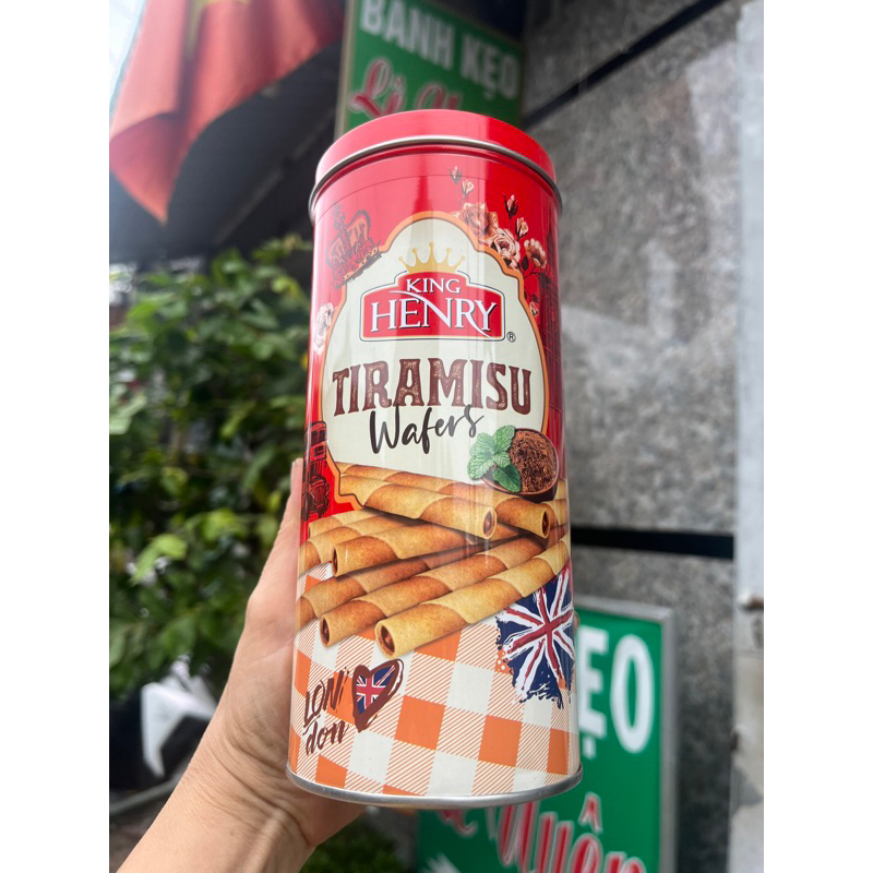bánh quế henry vị tiramisu