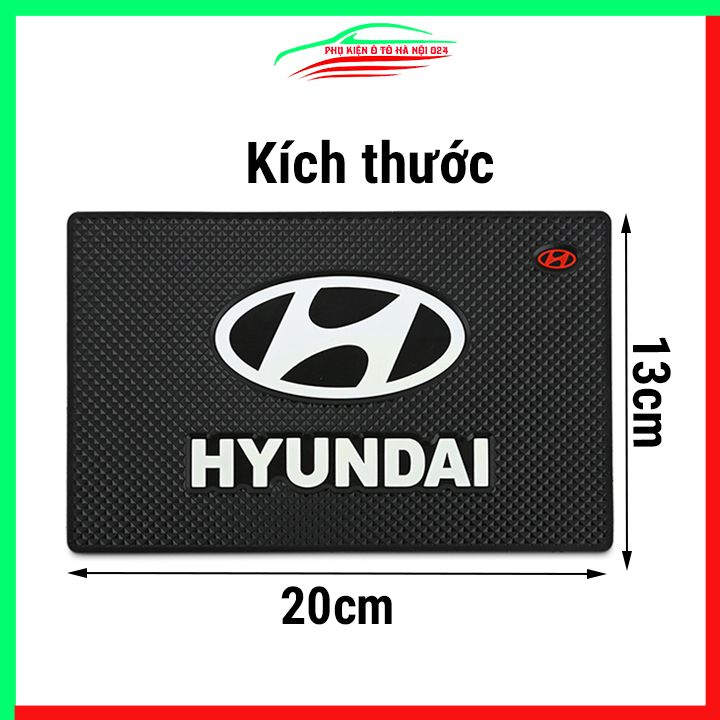 Miếng dán chống trượt điện thoại cao cấp dành cho xe Hyundai