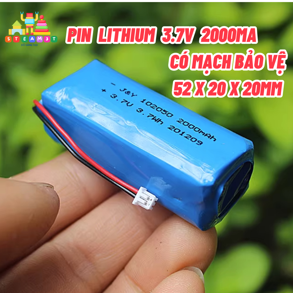 Pin Sạc 1S 2S 3S 3.7V 7.4V 18650 đủ loại cho xe đồ chơi RC mô hình Pin dòng xả cao
