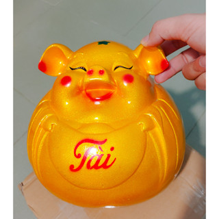 Ống tiết kiệm hình trái bí hồ lô, heo đất hồ lô