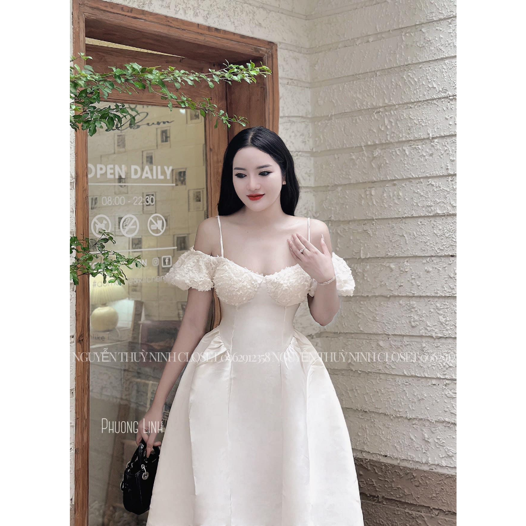 Váy xoè ren 2 day PL