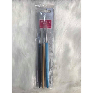 Cọ 3 cây bộ cọ vẽ nét nail