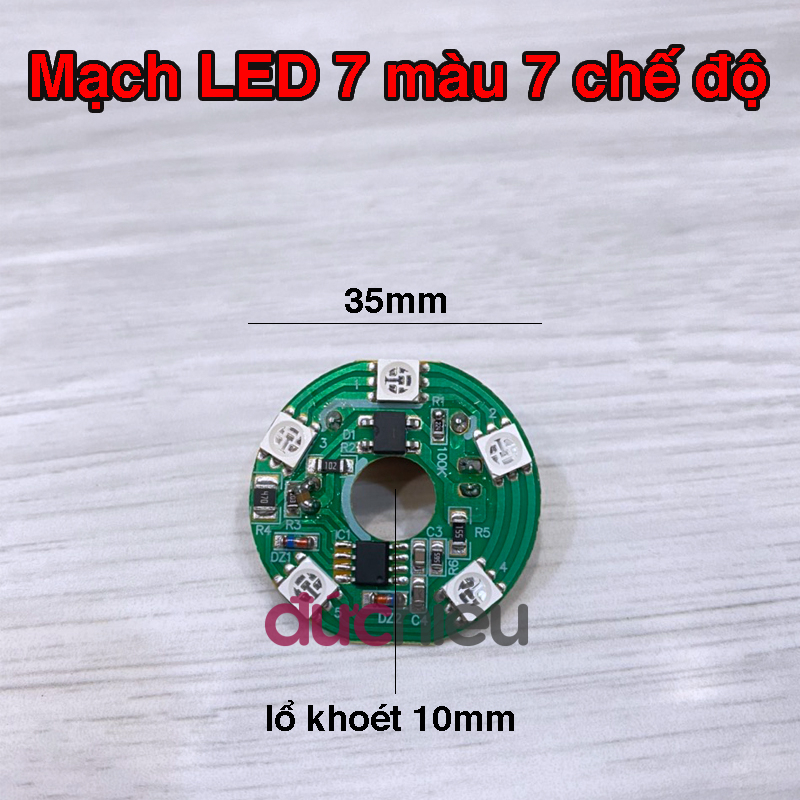 Bo mạch LED đổi nhiều màu dùng cho đèn thờ hoa sen – hàng siêu sáng