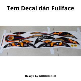 Tem  BMW dán Mũ Bảo hiểm Fullface