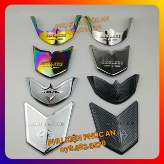 Bộ ốp mỏ đuôi dè xe ab airblade năm 2016 2017 2018 2019 inox carbon titan 7 màu chỉ mũi chắn bùn trước sau che mõm