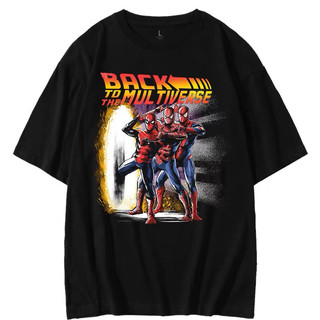 Áo Thun Spiderman 2 màu đen trắng