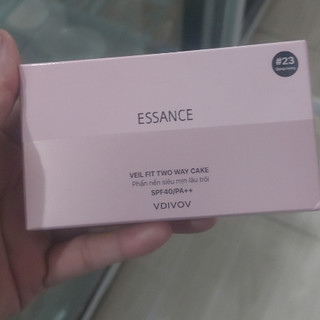 Phấn nền dưỡng trắng siêu mịn Essance White Fit Two Way Cake SPF40/PA++ 7g