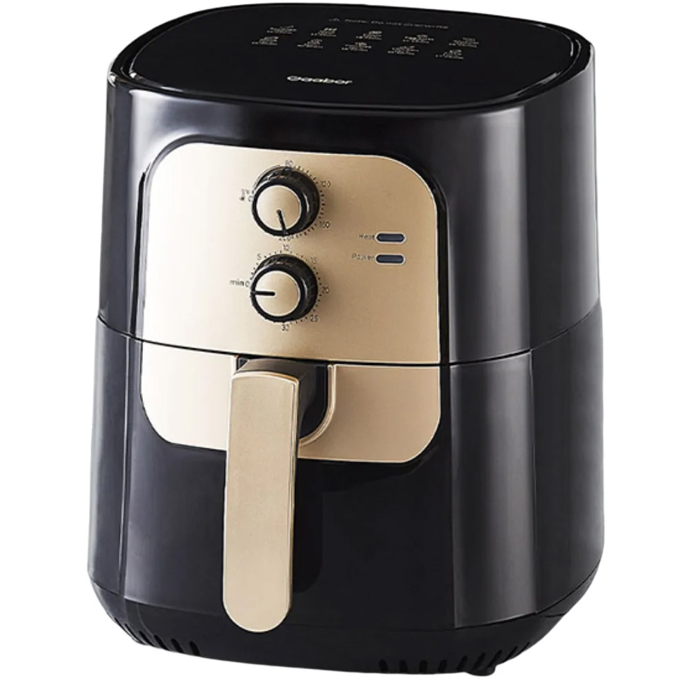 Nồi chiên không dầu Gaabor AF65M-BK01A dung tích 6.5L công suất 1400W điều khiển cơ học - Hàng chính hãng