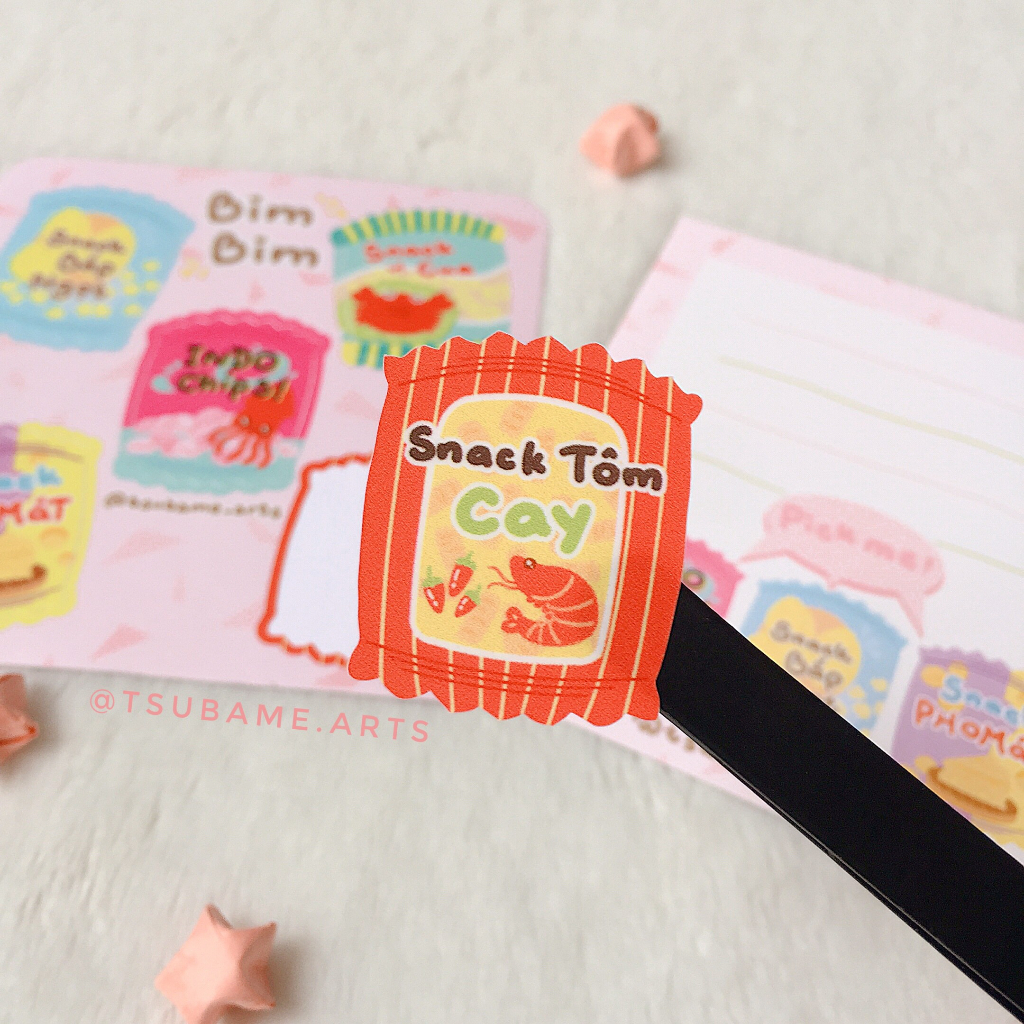 Sticker sheet BIM BIM  | TSUBAME.ARTS