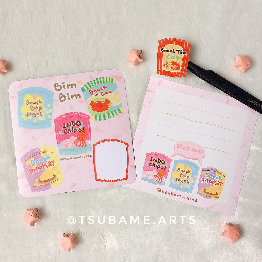 Sticker sheet BIM BIM  | TSUBAME.ARTS