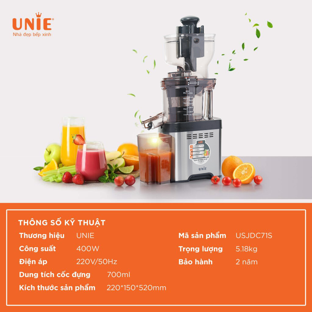 Máy ép chậm Unie USJDC71S