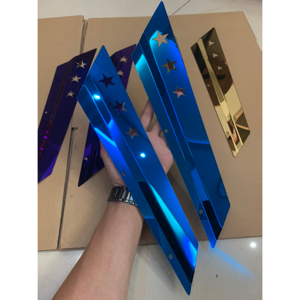 Ốp gạt mưa xe tải cho xe dưới 3.5t hàng inox 304 nhập hàng thái